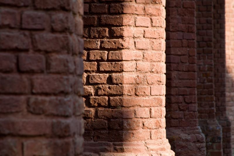 Brick Column Installation