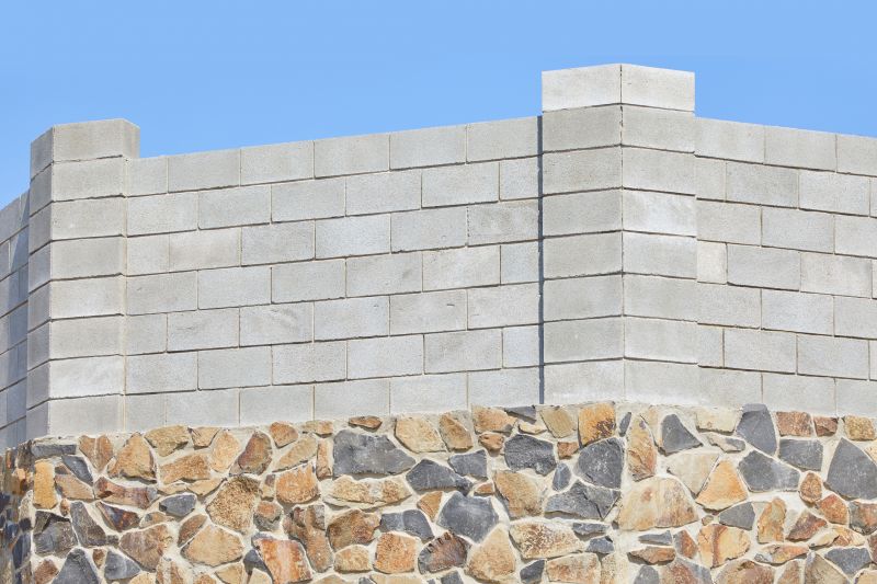 Block Foundation Installation detail