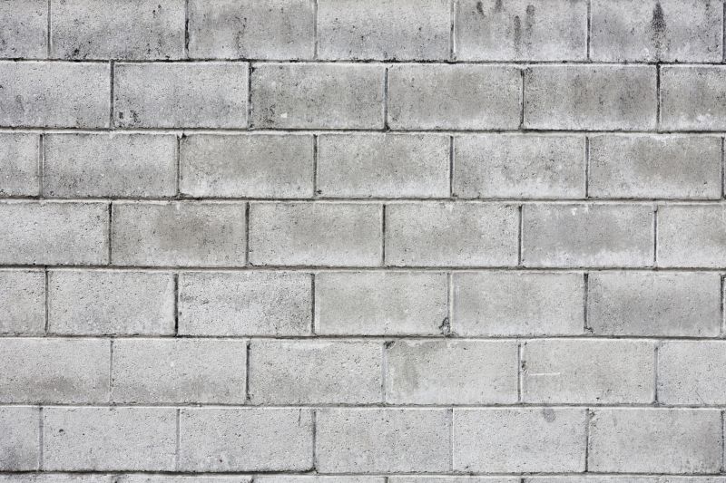 Block Wall Repair detail