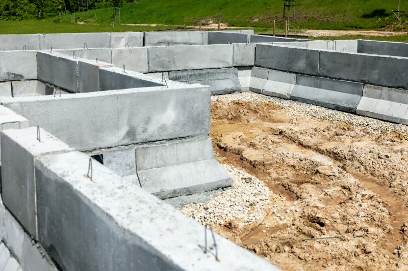 Brick Foundation Installation detail