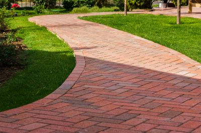 Brick Hardscape Installation detail