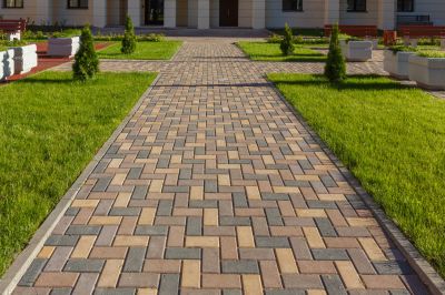 Brick Landscaping Service detail