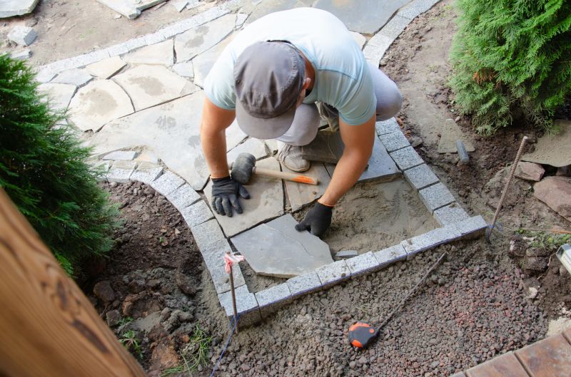 Stonework Installation detail